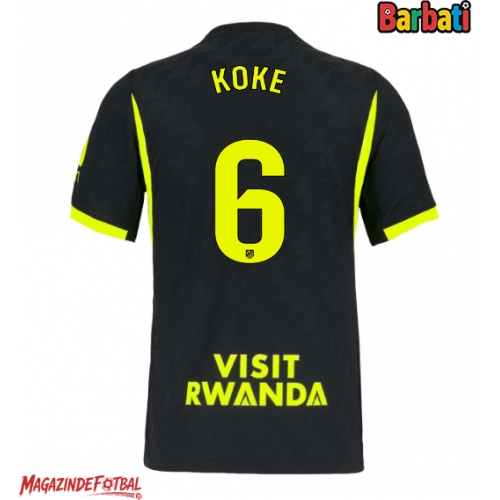 Atletico Madrid Koke #6 Tricou Fotbal Replică 2026-27 Barbati Deplasare Atletico Madrid Koke #6 Tricou Fotbal Replică 2026-27 Barbati Deplasare